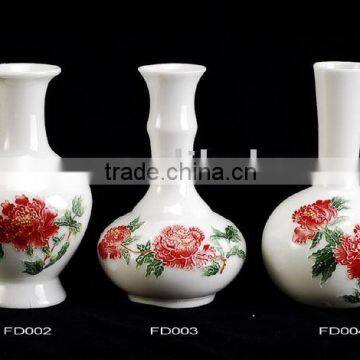 decorative vase , ceramic bottle,ceramic elegant vase