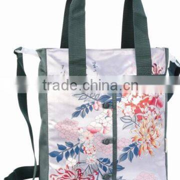 STAIN material shoulder bag for teenage design school bag