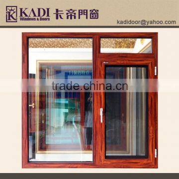 80 Series Heat Insulating Aluminum Swing Window With Mesh Screen