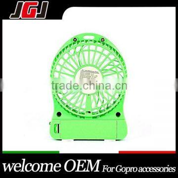 Portable Fans Rechargeable USB Desk Mini Palm Leaf Fan Travel Outdoor Handheld Fan