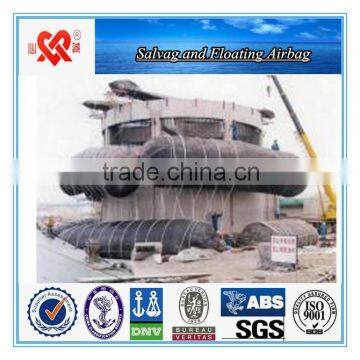 salvage and floating marine liftig rubber airbags lifting air pontoon