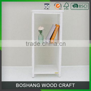 wholesale 2 tier indoor wood display rack