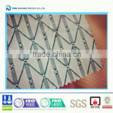 100% polyester fire reistant jacquard fabric for wall cloth