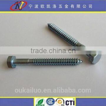 Stainless Steel Hex Head Guardrail Bolt/ wood bolt