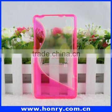 Colorful S design for sony tpu case, tpu case for sony z2