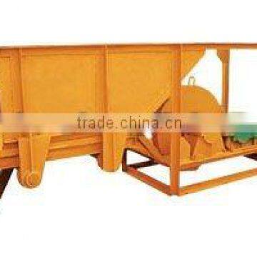Liner chute feeder for concentrating, coal, chemical