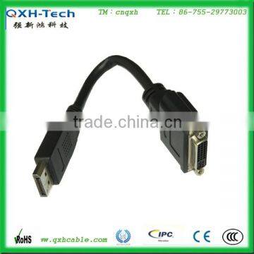 High density DVI to DP converter cable