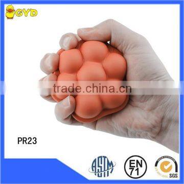 Promotional PU stress balls toy ,Customized Flower Shape reliver stress ball