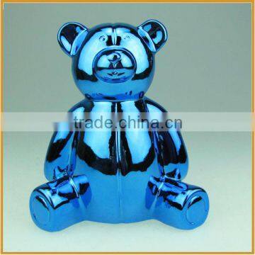 wholesale bear shape ceramic coin bank money box