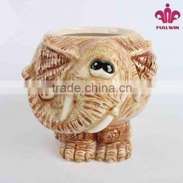 Wholesale Gifts Ceramic 3D Elephant Cup