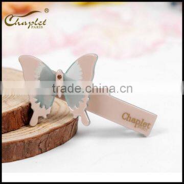 cellulose acetate butterfly hairgrip