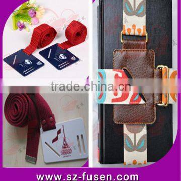Custom Size and Logo OEM Hook and Loop Book Strap photo-4