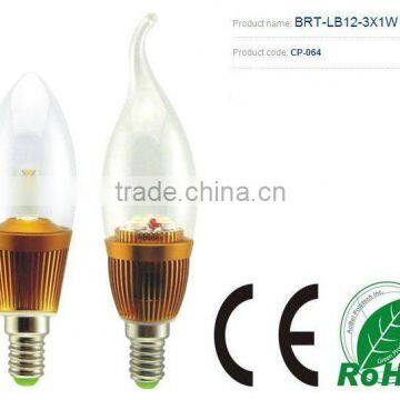 2016 New Style e14 led candle bulbs 3w 5w