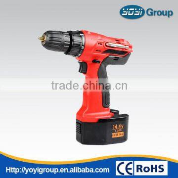 14.4V 1300 mAh Ni-cd Cordless drill YJ06-14.4S