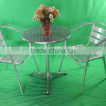 Used Cheap Aluminum Restaurant Furniture Set YC001/YT1