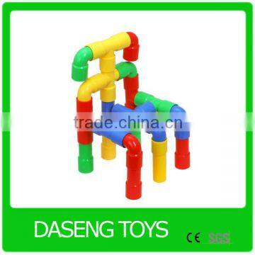 plastic pipe connector blocks toys