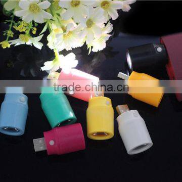 Mini USB LED Rechargeable Flashlight
