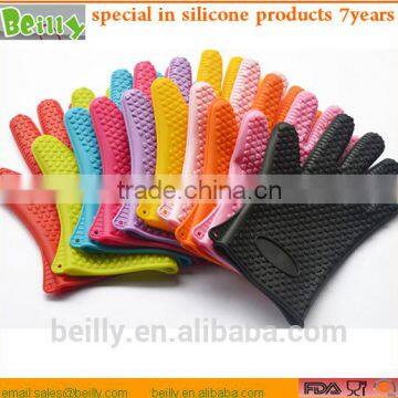 Factory Sell Kitchen Gloves Silicone Cooking Gloves Silicone Bbq Baking Gloves photo-2