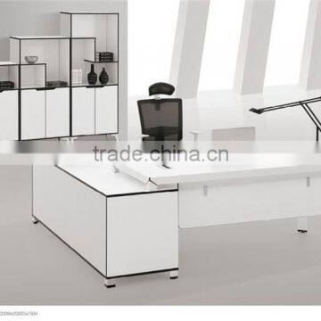 MFC melamine board office desk traditional with anti scratch FOH-N2220-2