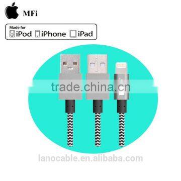 10ft MFi approved Aluminum shell 8pin to usb cable