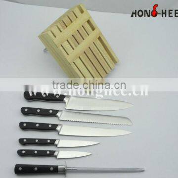 ABS Handle Kitchen Knife Storage Block