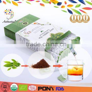 Green Tea Extract Powder with Fresh Mint