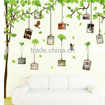 Tree Picture Frames Room Wall Stickers Sweet Birds Home Decor Mural