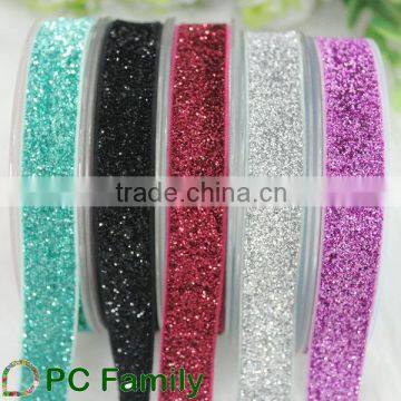 Metallic velvet ribbon 66colours stock