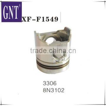 8N3102 excavator parts 3306 engine piston