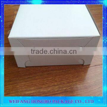 Factory Supplier Decorative Christmas Cake Boxes With Clear Window