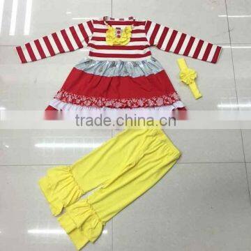 Baby girls red and outfits outifts Wholesale kids clothes 2015 best selling baby clothes wholesale price christmas girls outifit