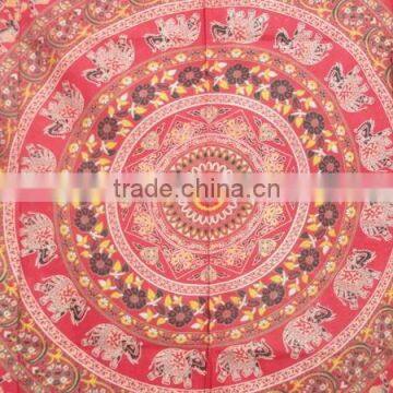 RT-601 Round and Round Design Beautiful Pattern Proper Hand Work Designer Bedspread/mandala Bed Cover photo-2