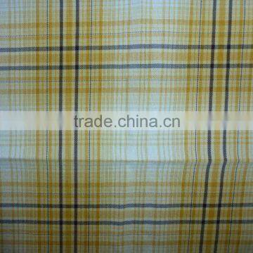 100% Polyester Plaid Yarn Dyed Fabric for High Grade Shirt