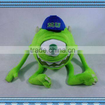 hot sell cute plush monster keychain