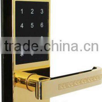 Password fingerprint door lock