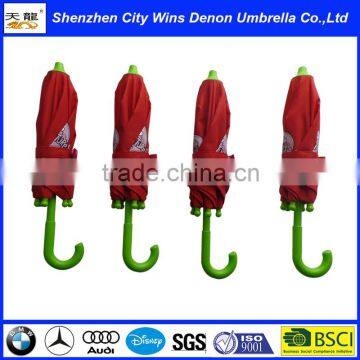 High quality cute outlook mini size toy umbrella/red color minimus kids umbrella/toy garden baby umbrella