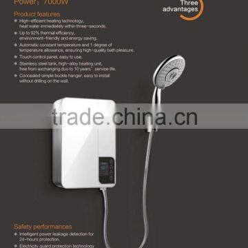 Fast Electric Water Heaters wall mounted type of Shower For Home