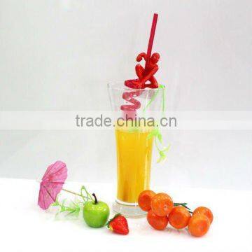 3D carton pvc straw