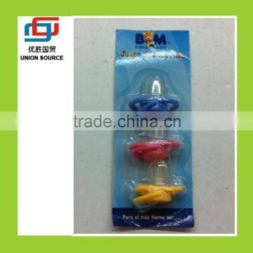 Funny silicone baby nipple