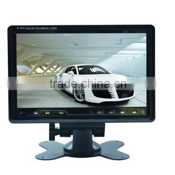 7 inch car tv monitor with usb car lcd monitor