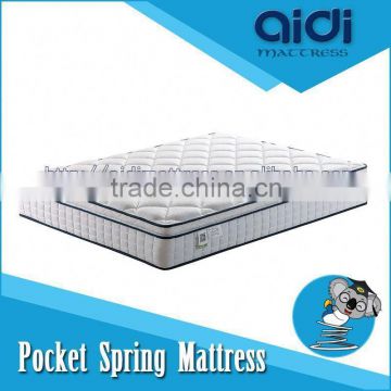 2015 Modern Hotel Soft Convoluted Foam & Latex Queen Size Pocket Spring Mattress ANP-0430B-2