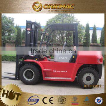 YTO brand 7T diesel forklift CPCD70