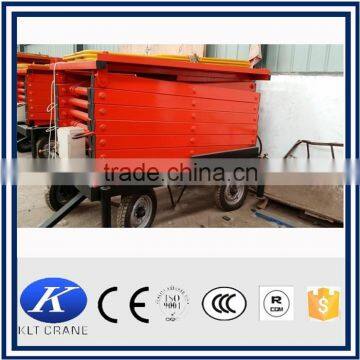 1 ton mobile scissor lift table hydraulic