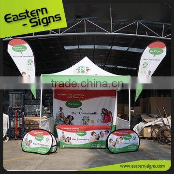 Cheap Price Printed Custom Folding Pop Up outdoor ez up tent pop up gazebo 3x3m