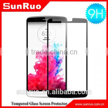 Full cover glass screen guard for lg g3, for lg g3 full size screen guard