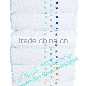 Towel 100% cotton high quality with embroidery