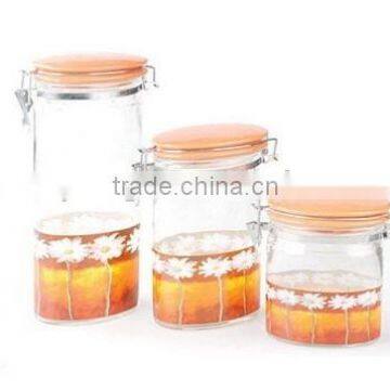 Glass jar