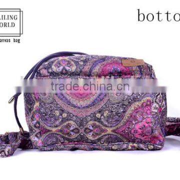 2016 Popular New Chinese Folk Style Fancy Canvas School Bag photo-4