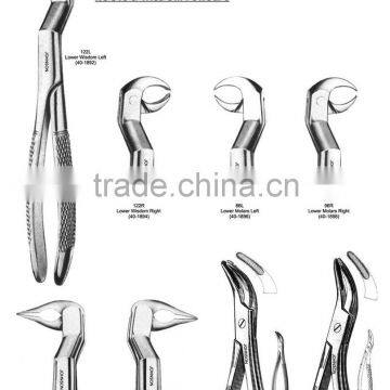 Best Quality Tooth Extracting Forceps, Dental instruments