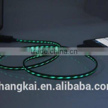 Visible Flowing Cable